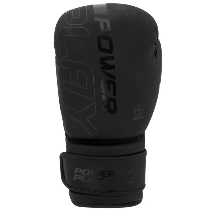 Рукавички боксерські PowerPlay 3024 Ultra Mat розмір 12 унцій, чорні