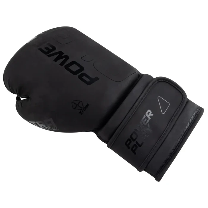 Рукавички боксерські PowerPlay 3024 Ultra Mat розмір 12 унцій, чорні