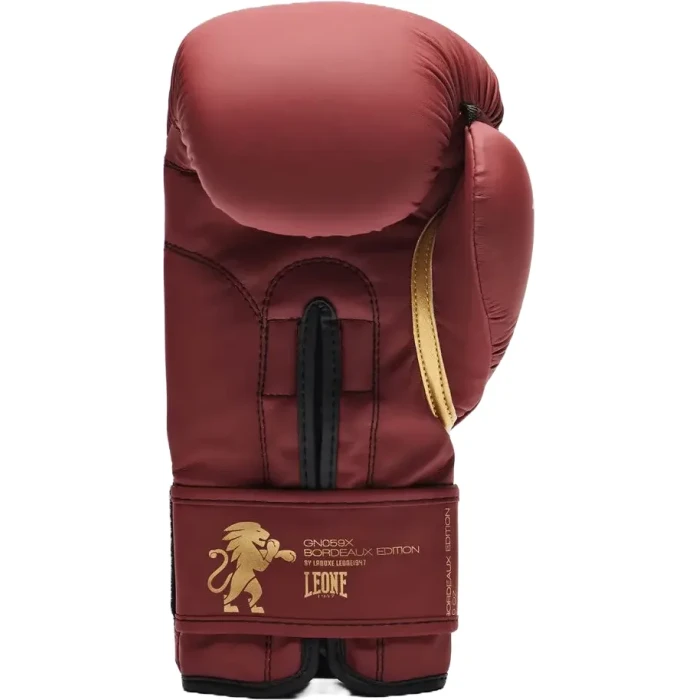 Рукавички боксерські з капою Leone GN059X BORDEAUX ED 10 унцій, червоні