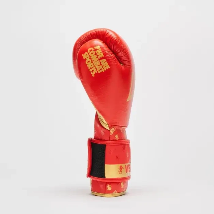 Рукавички боксерські з бинтами Leone GN220 DNA розмір 10 унцій, червоні