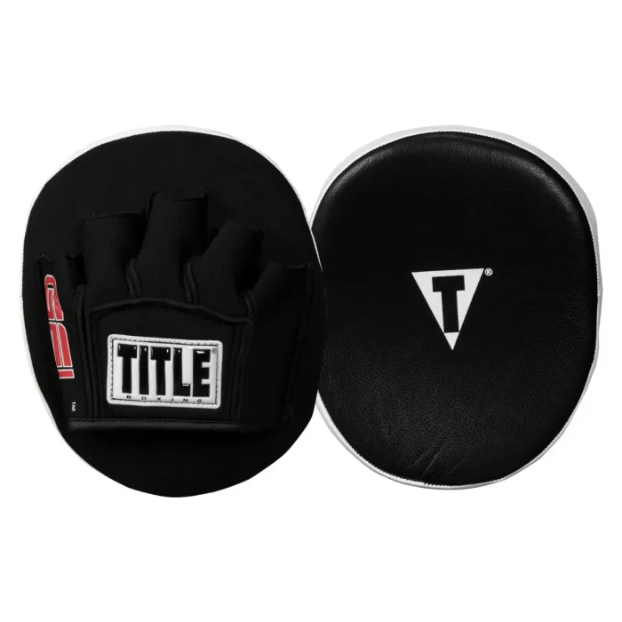 Лапы боксерские TITLE Boxing Gel Tech 2.0 черные