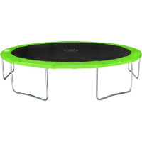 Батут SkyRamiz с наружной сеткой 16 футов 487 см зеленый