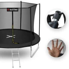 Батут OUTTEC Inside Net с внутренней сеткой 12 футов 374 см черный