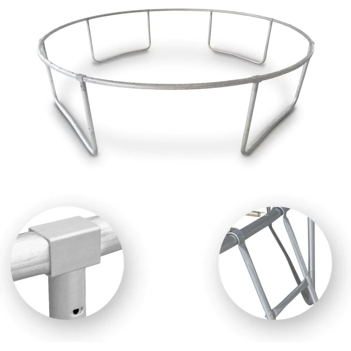 Батут OUTTEC Inside Net с внутренней сеткой 12 футов 374 см черный