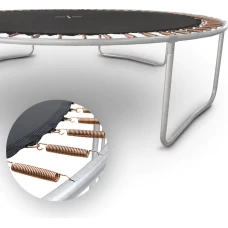 Батут OUTTEC Inside Net с внутренней сеткой 12 футов 374 см черный