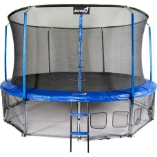 Батут Jumpi Maxy Comfort с внутренней сеткой 435 см синий