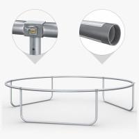 Батут Zipro Jump Pro з внутрішньою сіткою 8 футів 252 см чорно-зелений