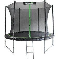 Батут Lean Sport Pro с внутренней сеткой 8 футов 244 см черный