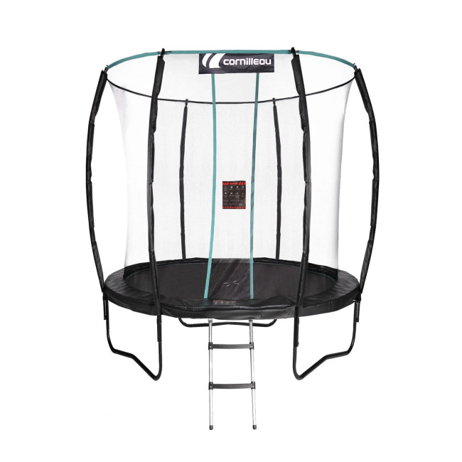 Батут CORNILLEAU 312081 с внутренней сеткой 8 футов 244 см черный