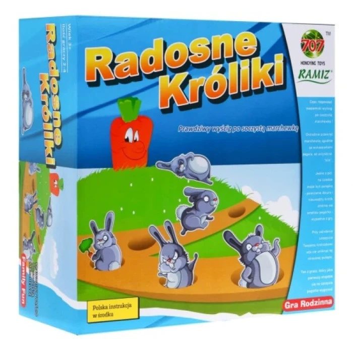 Настільна гра "Веселі кролики" 3+ Ramiz ZGR.707-5