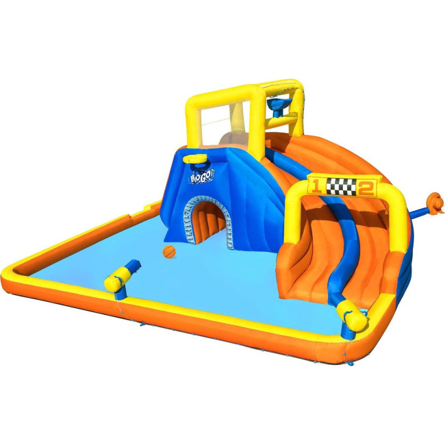Надувная игровая площадка Super Speedway Mega Park Bestway 53377 551x502х261 см
