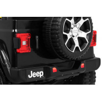 Дитяча акумуляторна машинка Jeep Wrangler Rubicon Чорна