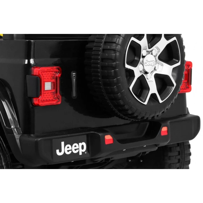 Детская аккумуляторная машинка Jeep Wrangler Rubicon Черная