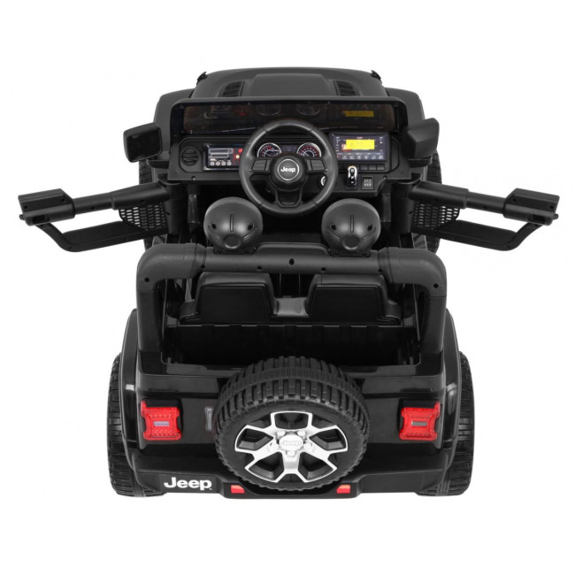 Детская аккумуляторная машинка Jeep Wrangler Rubicon Черная