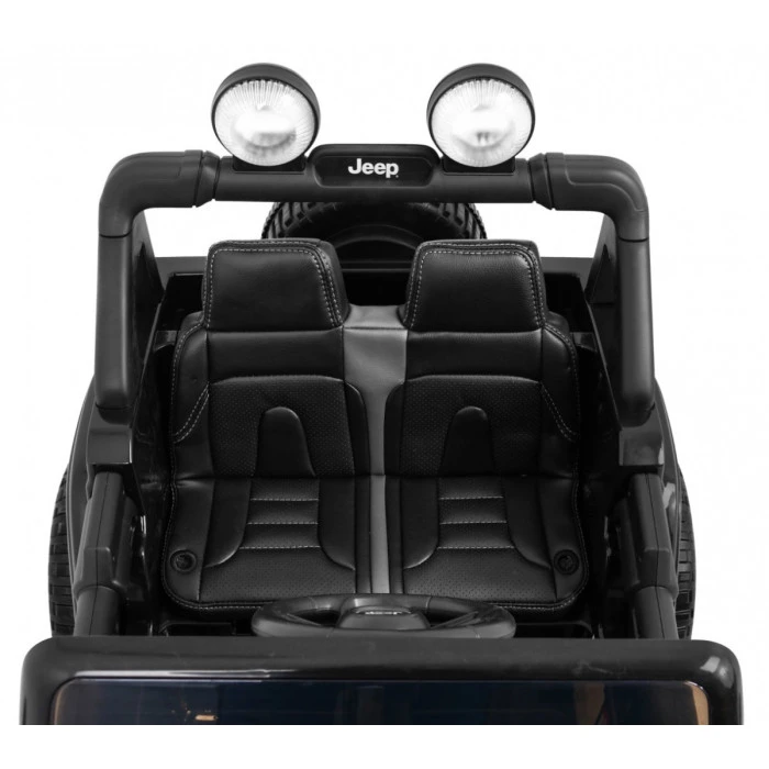 Детская аккумуляторная машинка Jeep Wrangler Rubicon Черная