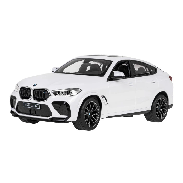 BMW X6 M белый RASTAR модель 1:14 Авто на дистанционном управлении + пульт 2,4 ГГц
