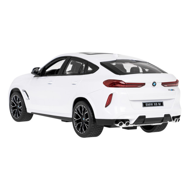 BMW X6 M белый RASTAR модель 1:14 Авто на дистанционном управлении + пульт 2,4 ГГц