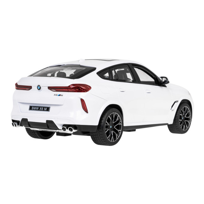 BMW X6 M белый RASTAR модель 1:14 Авто на дистанционном управлении + пульт 2,4 ГГц