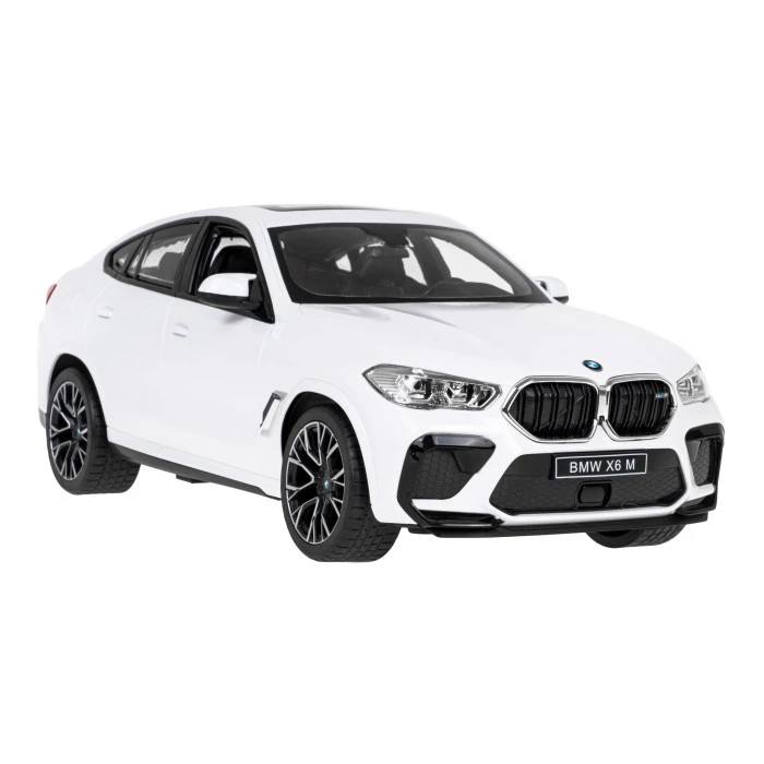 BMW X6 M белый RASTAR модель 1:14 Авто на дистанционном управлении + пульт 2,4 ГГц