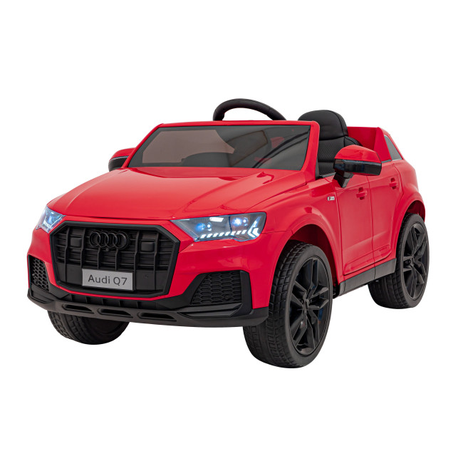 Детская аккумуляторная машинка Audi Q7 NEW LIFT Красная