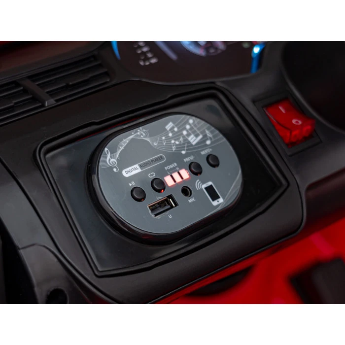 Детская аккумуляторная машинка Audi Q7 NEW LIFT Красная