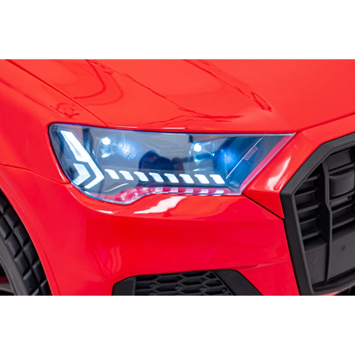 Детская аккумуляторная машинка Audi Q7 NEW LIFT Красная