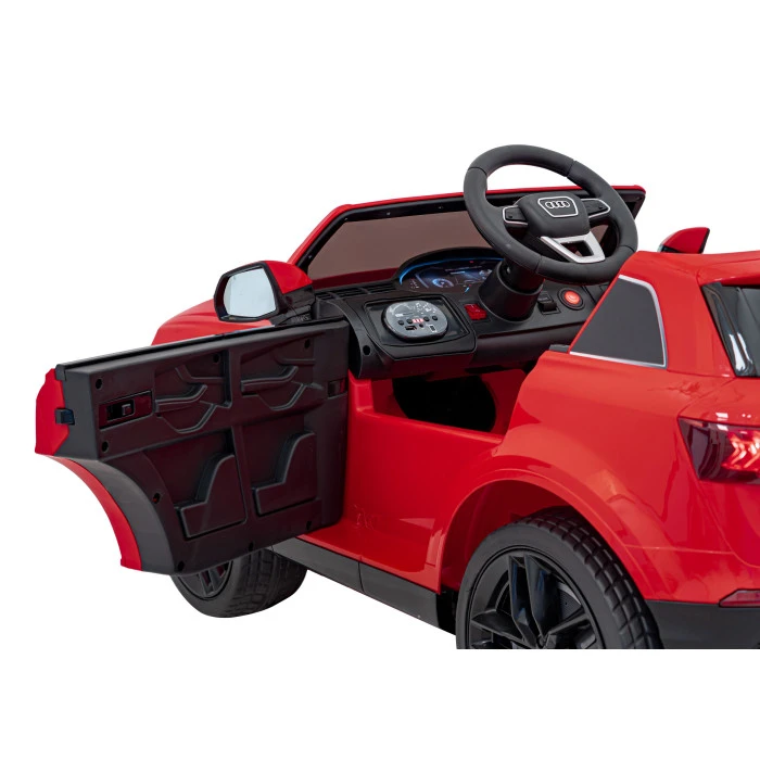 Детская аккумуляторная машинка Audi Q7 NEW LIFT Красная