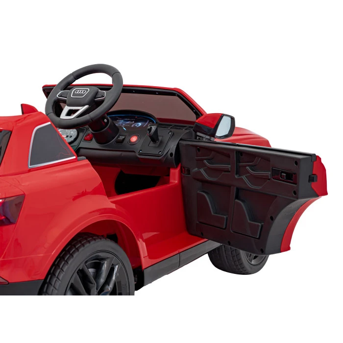 Детская аккумуляторная машинка Audi Q7 NEW LIFT Красная