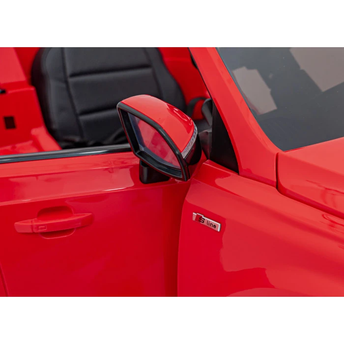 Детская аккумуляторная машинка Audi Q7 NEW LIFT Красная