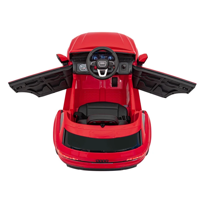 Детская аккумуляторная машинка Audi Q7 NEW LIFT Красная
