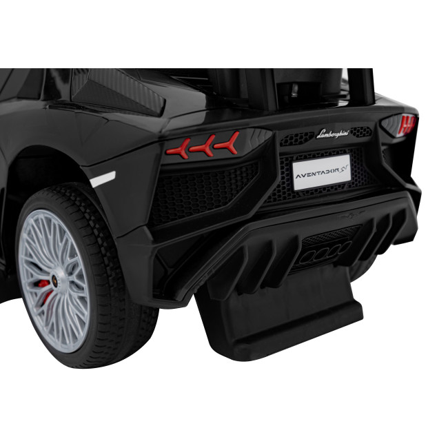 Детский толокарь Lamborghini Aventador SV Ride-On черный
