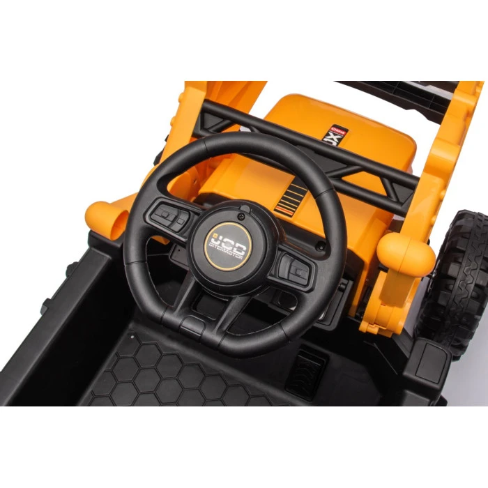 Дитячий акумуляторний трактор JCB Excavator Жовтий