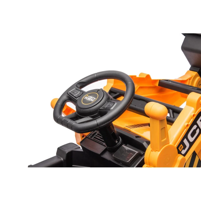 Дитячий акумуляторний трактор JCB Excavator Жовтий