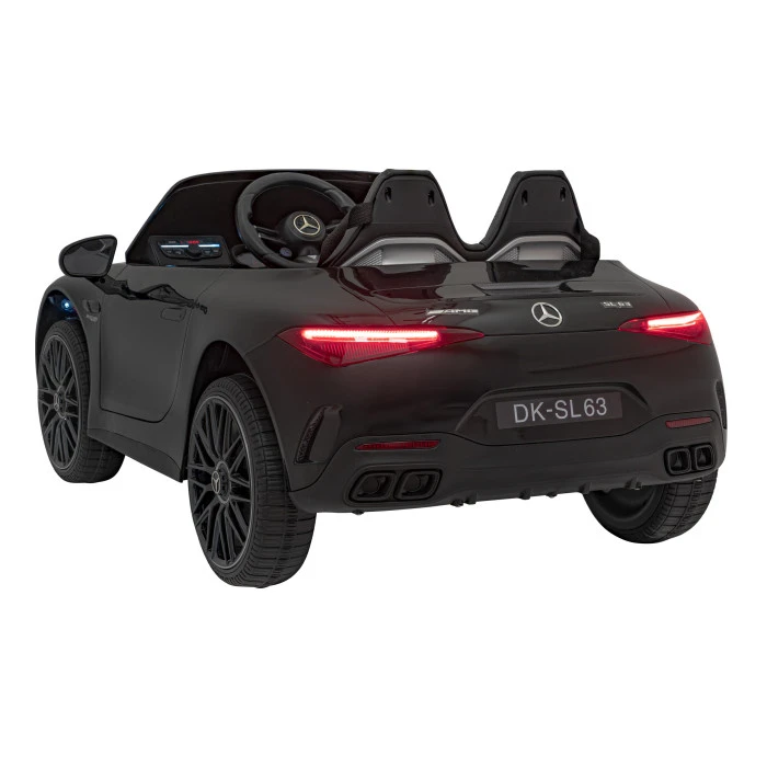 Дитяча акумуляторна машинка Mercedes Benz AMG SL63 Чорна