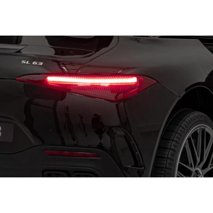 Дитяча акумуляторна машинка Mercedes Benz AMG SL63 Чорна