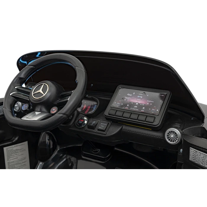 Дитяча акумуляторна машинка Mercedes Benz AMG SL63 Чорна