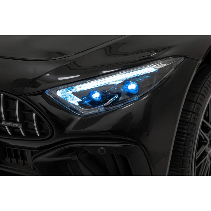 Дитяча акумуляторна машинка Mercedes Benz AMG SL63 Чорна