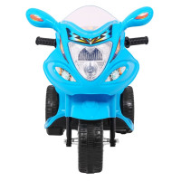 Детский электрический трехколесный мотоцикл BJX-088 Синий + Звуки + Свет