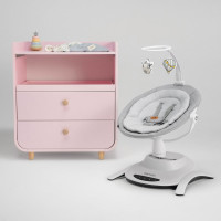 Кресло-качели Lionelo BELLA GREY CONCRETE