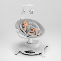 Кресло-качели Lionelo BELLA GREY CONCRETE