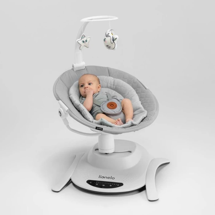 Кресло-качели Lionelo BELLA GREY CONCRETE