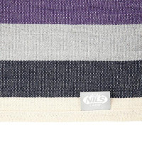 Гамак-крісло підвісне одномісне NILS CAMP NC3107, 103 х 99 см - рожево-сіре