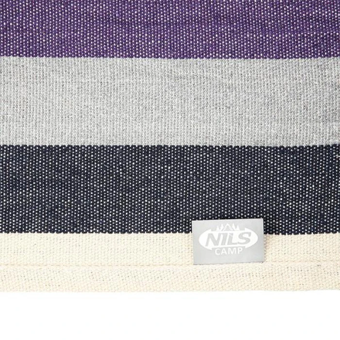 Гамак-крісло підвісне одномісне NILS CAMP NC3107, 103 х 99 см - рожево-сіре