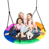 Качели Гнездо аиста Neo-Sport Swingo XXL 95 см - разноцветное.