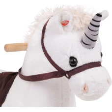 Коник-гойдалка Ramiz TM155 Єдиноріг, біла