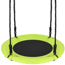 Гойдалка з гніздом лелеки K-Sport NS012, 65 см - зелено-чорна