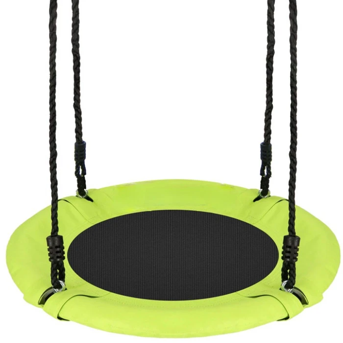 Качели с гнездом аиста K-Sport NS012, 65 см - зелено-черная