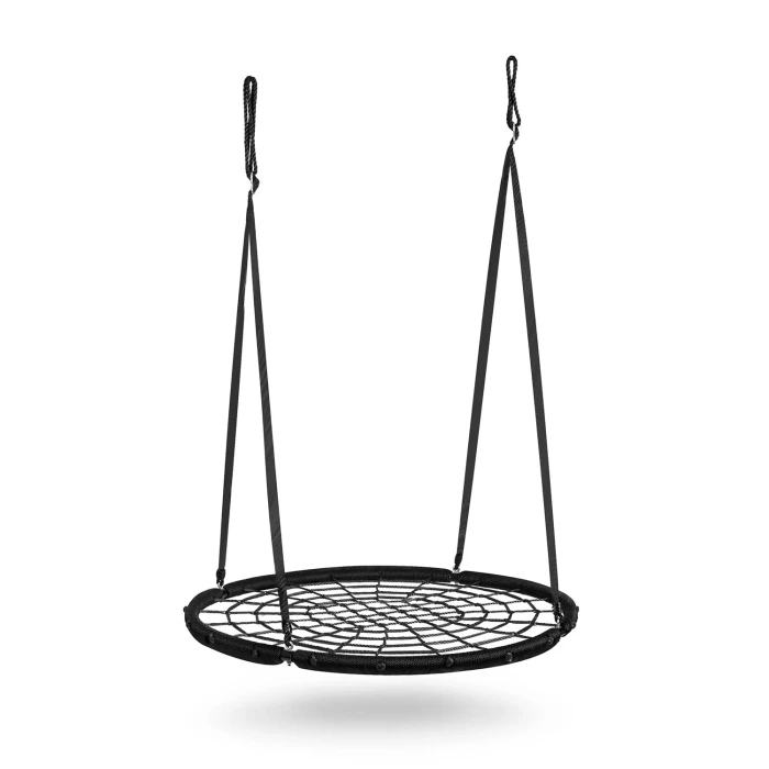 Гойдалка Neo-Sport NS-104 Гніздо лелеки 120 см, чорна