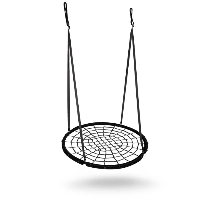 Гойдалка Neo-Sport NS-104 Гніздо лелеки 120 см, чорна