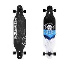 Лонгборд NILS EXTREME SKULL WOOD SKATE